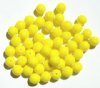 8mm Round Opaque Glass Beads
